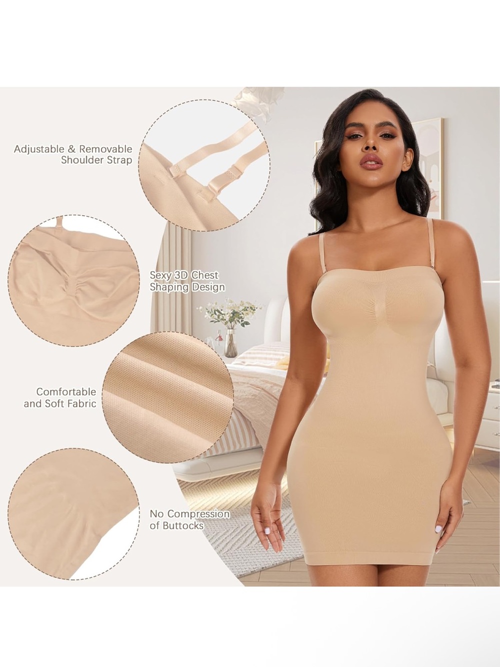 Amazon Shapewear Slip Dress